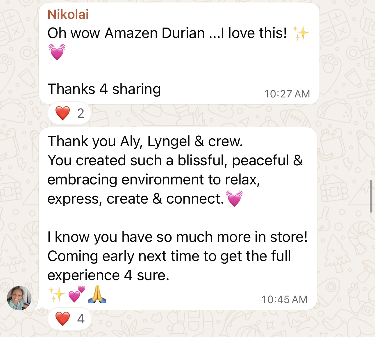 Testimonial from Nikolai